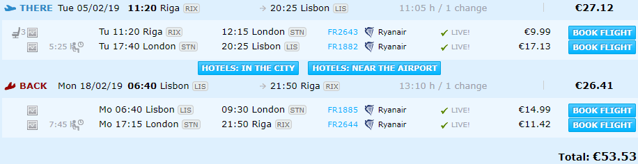 lēti lidojumi uz Lisabonu