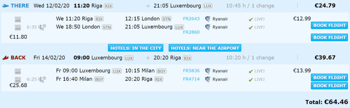 lēti lidojumi uz luksemburgu