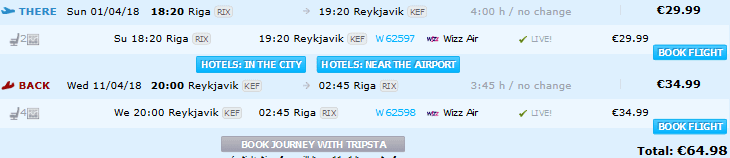 lēti lidojumi uz reikjavīku