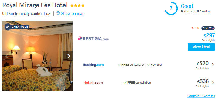 viesnīca marokā