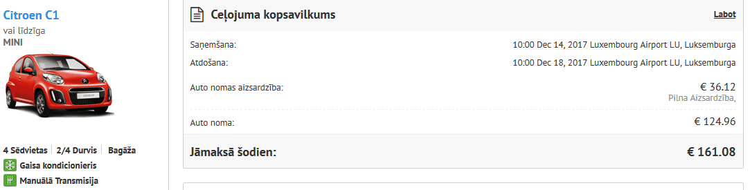 auto noma luksemburga