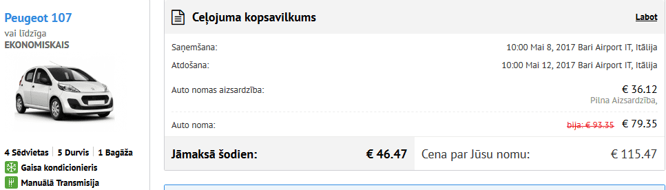 auto noma bari