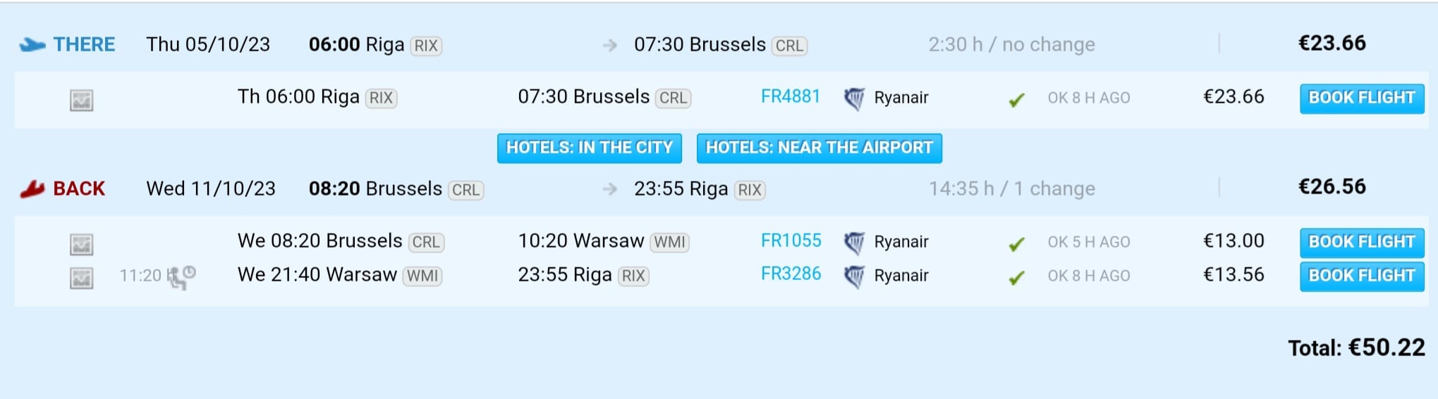 Lētas aviobiļetes uz Briseli