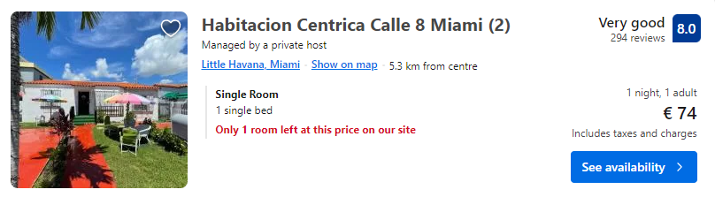 Lētas viesnīcas Miami Floridā