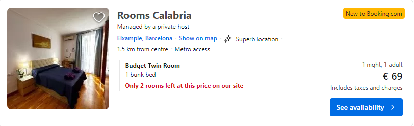 Lētas viesnīcas Barselonā Spānijā