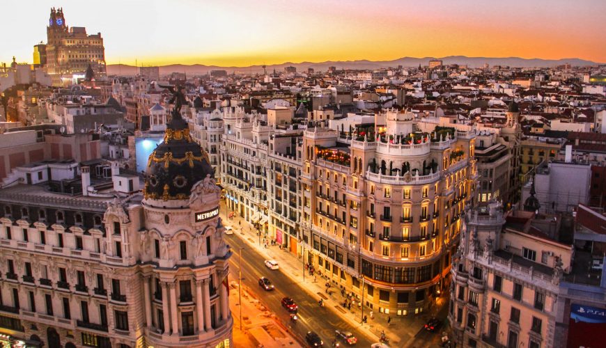 Lētas aviobiļetes uz Madridi Spānijā