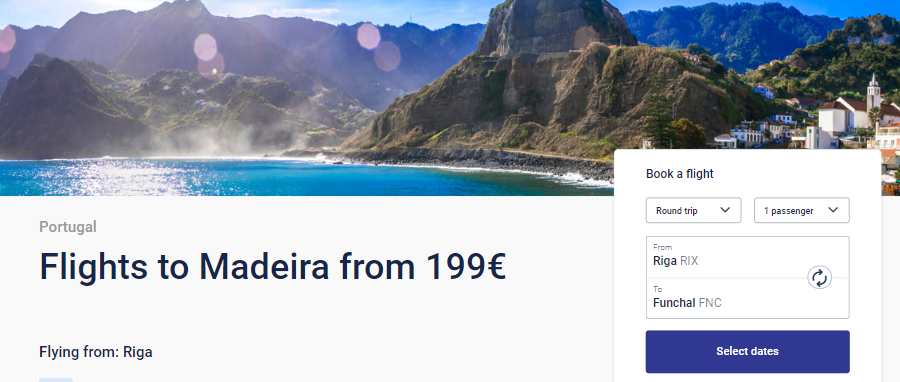 Airbaltic Madeira