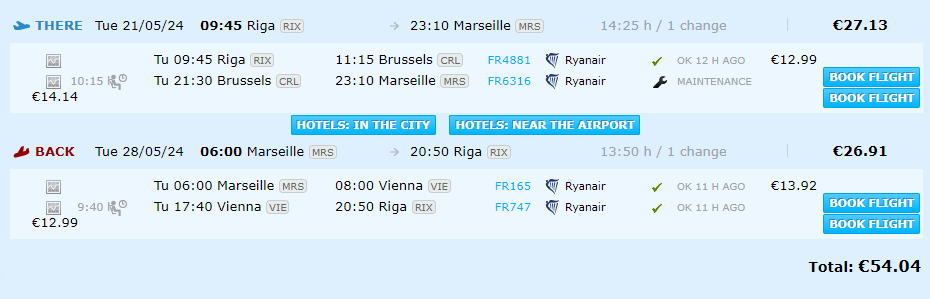 Lētas aviobiļetes uz Marseļu Francijā