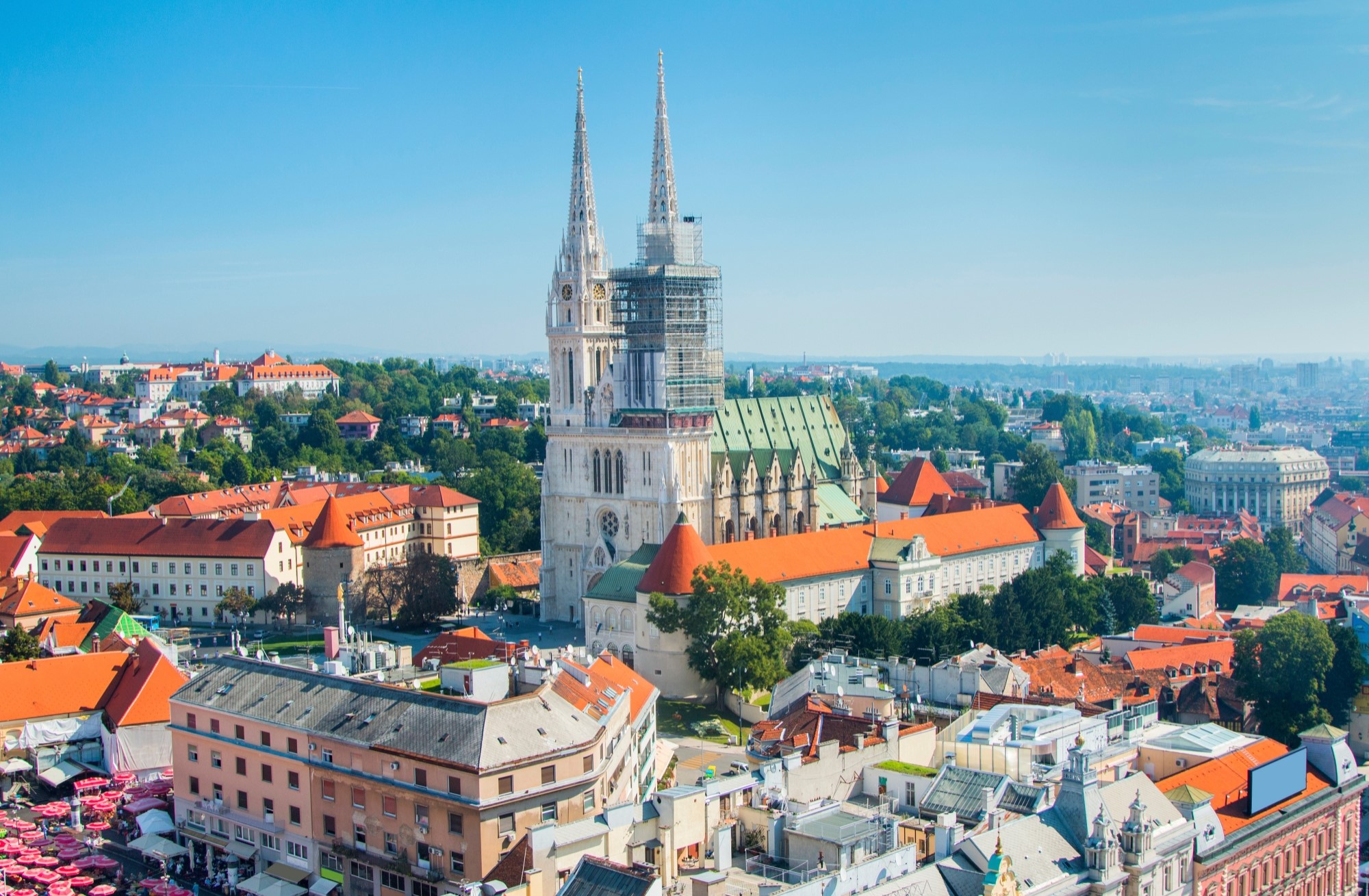 Lētas aviobiļetes uz Zagrebu Horvātijā