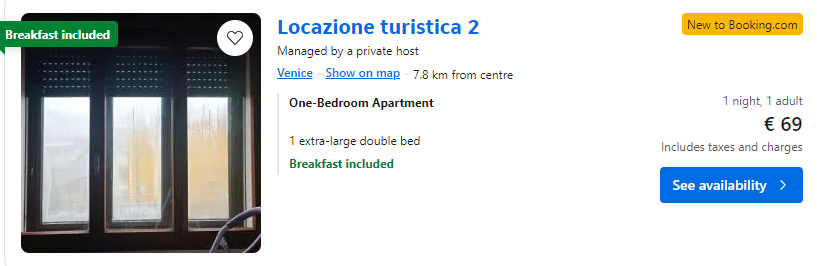 Lētas aviobiļetes uz Venēciju Itālijā