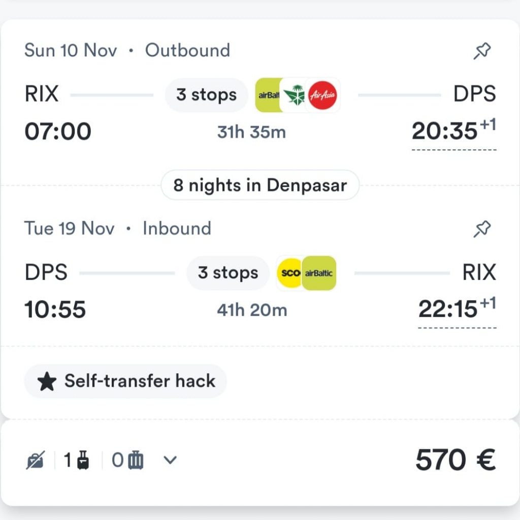 Lētas aviobiļetes uz Denpasaru Bali