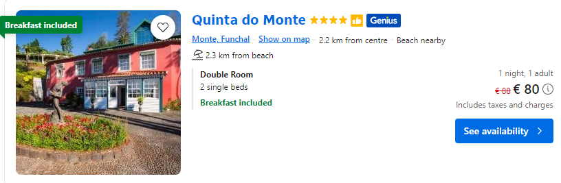 Lētas aviobiļetes uz Madeiras salu Portugālē