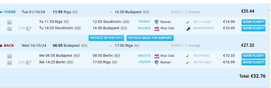 Lētas aviobiļetes uz Budapeštu Ungārijā