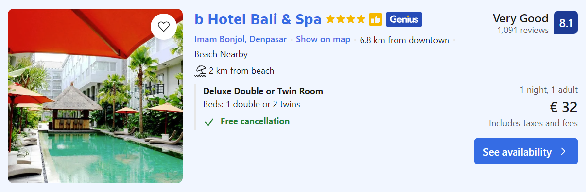 Lētas aviobiļetes uz Denpasaru Bali