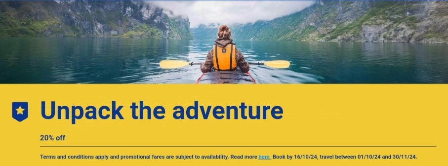 Ryanair izpārdošana