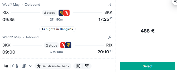 Lētas aviobiļetes uz Bangkoku Taizemē