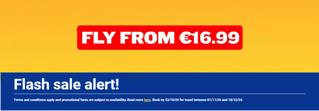 ryanair izpārdošana