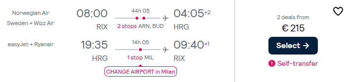 Lētas aviobiļetes uz Hurgadu Ēģiptē