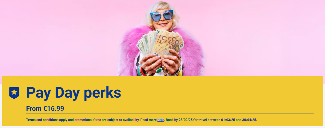 ryanair izpārdošana