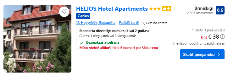 Lētas aviobiļetes uz Budapeštu Ungārijā