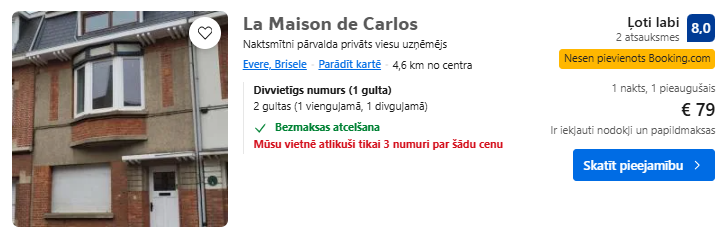 Lētas aviobiļetes uz Briseli Beļģijā