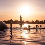 Bābelīša ezerā ūdens temperatūra sasniegusi plus 17 grādus