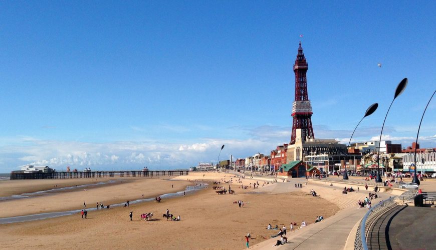 piecas apskates vietas Blekpūlē (Blackpool)