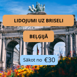 Lētas aviobiļetes uz Briseli Beļģijā