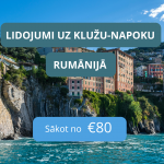 Lētas aviobiļetes uz Klužu-Napoku Rumānijā