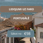 Lētas aviobiļetes uz Faro Portugālē