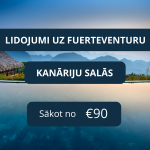 Lētas aviobiļetes uz Fuerteventuru Spānijā