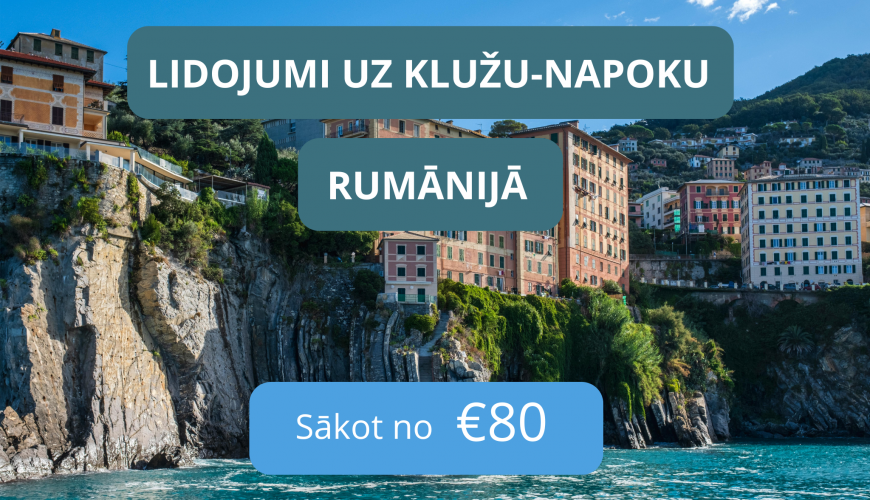 Lētas aviobiļetes uz Klužu-Napoku Rumānijā