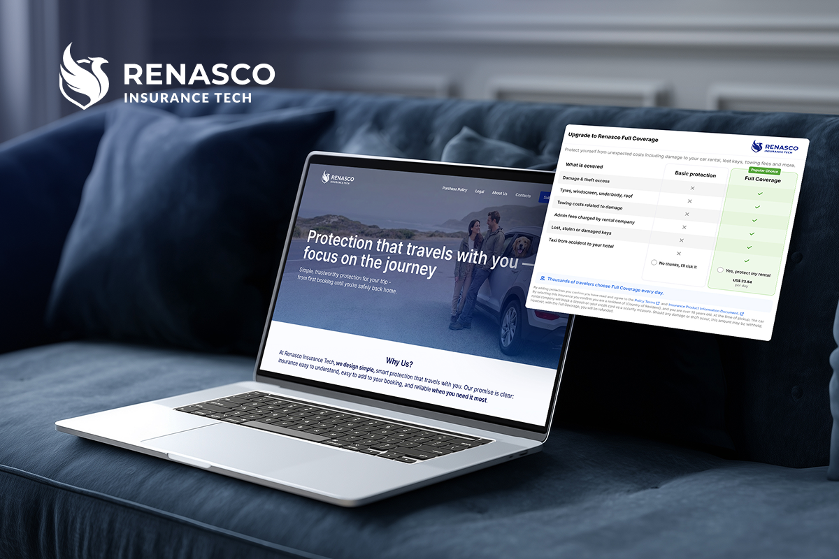 Booking Group un BALTA izveido Renasco Insurance Tech zīmolu un ievieš unikālu apdrošināšanas pakalpojumu