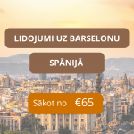 Lētas aviobiļetes no Rīgas uz Barselonu