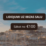 Lētas aviobiļetes uz Ibizu Spānijā