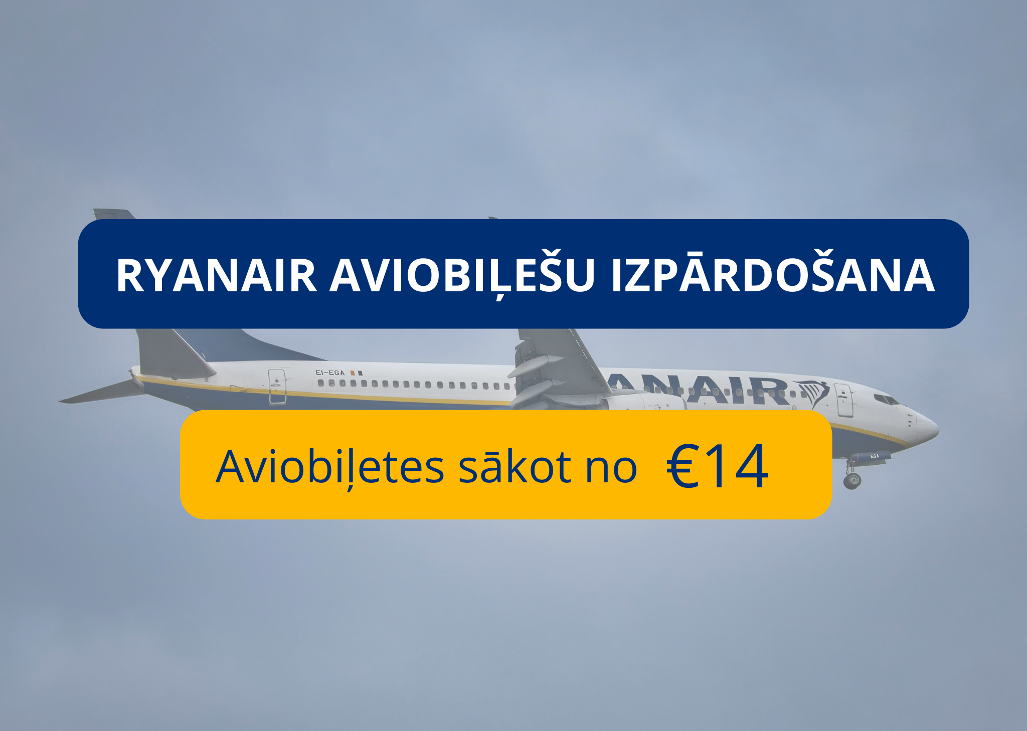 Ryanair izpārdošana