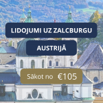 Lētas aviobiļetes uz Zalcburgu Austrijā