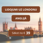 Lētas aviobiļetes uz Londonu Anglijā