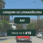 Lētas aviobiļetes uz Losandželosu Amerikā