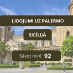 Lētas aviobiļetes uz Palermo Sicīlijā