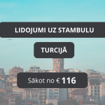 Lētas aviobiļetes uz Stambulu Turcijā