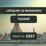 Lētas aviobiļetes uz Bangkoku Taizemē