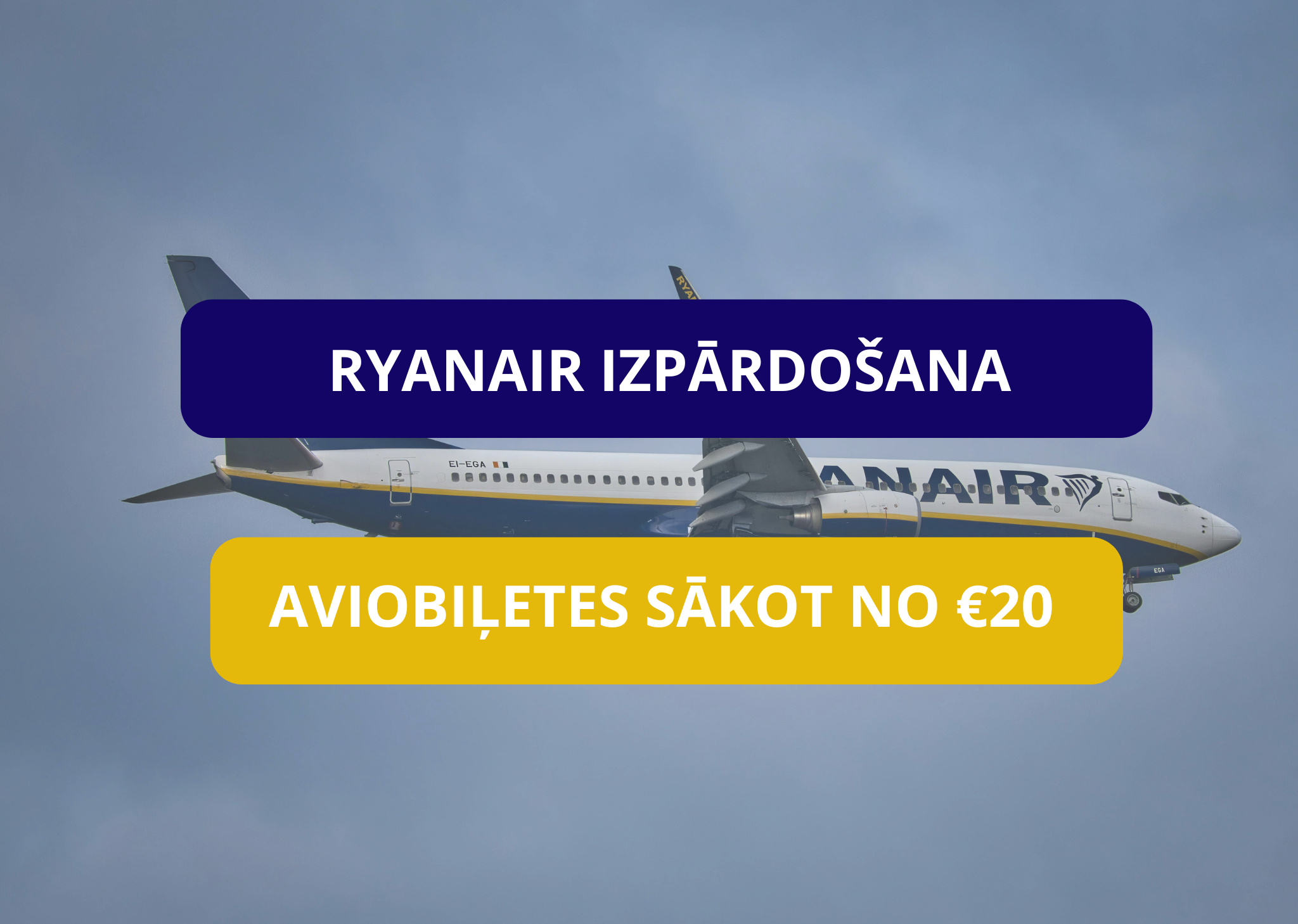 ryanair izpārdošana