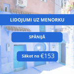 Lētas aviobiļetes uz Menorku Spānijā