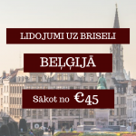 Lētas aviobiļetes uz Briseli Beļģijā