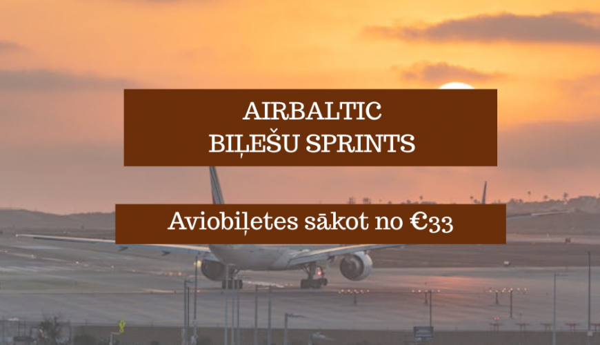 airbaltic izpārdošana