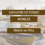 Lētas aviobiļetes no Rīgas uz Turku Somijā