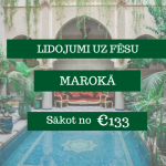 Lētas aviobiļetes uz Fēsu Marokā