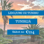 Lēti lidojumi no Rīgas uz Tunisu Tunisijā