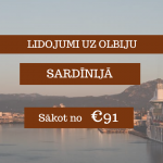 Lētas aviobiļetes uz Olbiju Sardīnijā